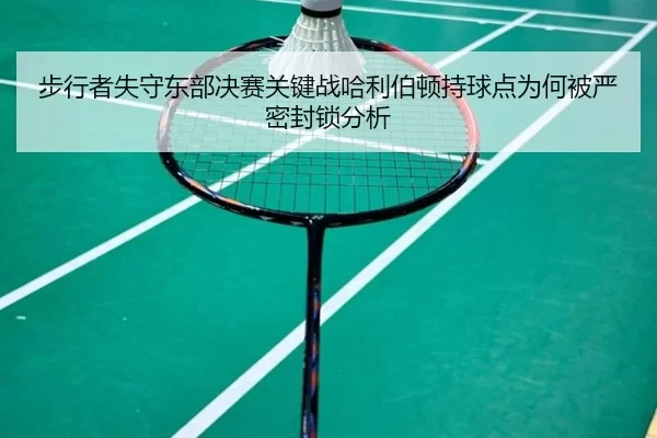 步行者失守东部决赛关键战哈利伯顿持球点为何被严密封锁分析